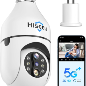 Wireless Light Bulb Camera